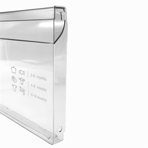 No Frost skuffefront til Bosch og SIemens fryser.