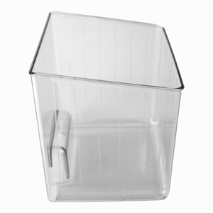 Lille grøntsagsskuffe i højre side i Bosch, Siemens køleskab og kølefryseskab.