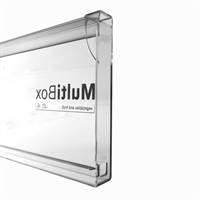 Multibox skuffefront til  grøntsagsskuffe i Bosch, Siemens køleskab og kølefryseskab.