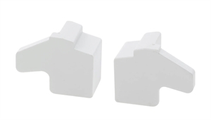 Bosch, Siemens - H + V stopbeslag for udtræksskinner i skuffer i kølefryseskab