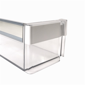 Flaskehylde for neden i dør på køleskab fra Siemens og Bosch.