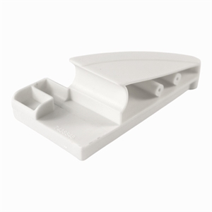 Venstre beslag dørhylde i Liebherr køleskab og kølefryseskab. Uoriginal del