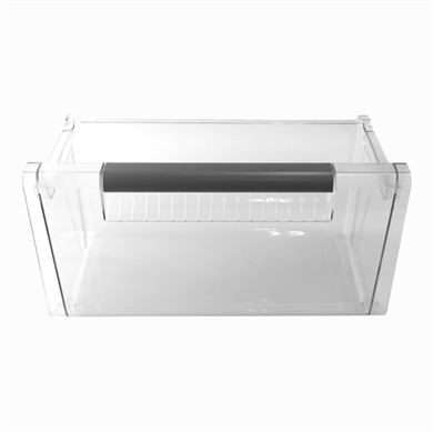 Nederste skuffe i skabsfryser fra Siemens og Bosch.