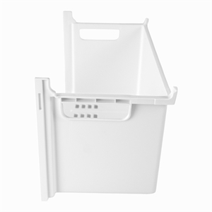 Nederste skuffe uden front til skabsfryser fra Blomberg, Beko, Gram, Teka, Smeg og andre mærker.