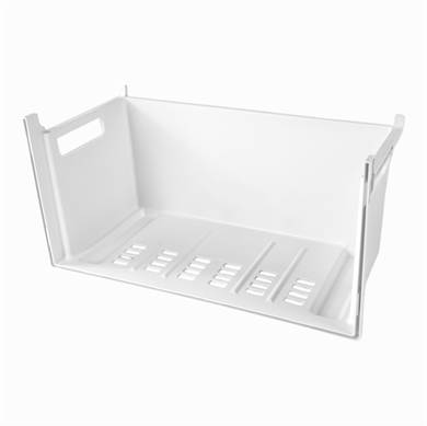 Hvid skuffe til fryser fra Blomberg, Beko, Gram, Teka, Smeg og andre mærker.