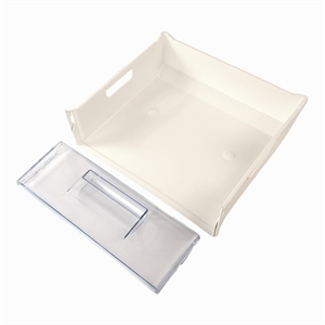 Øverste eller midterste skuffe til skabsfryser fra Aeg, Electrolux, Zanussi og andre mærker.