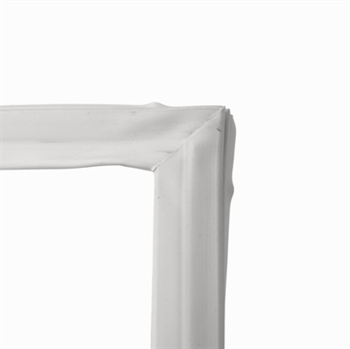 Dørtætning med magnetbånd til køleskab fra Liebherr.