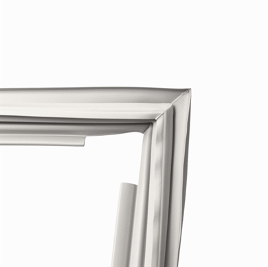 tætningsliste til dør i køleskab fra Samsung.