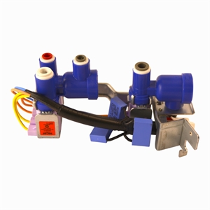 Vandventil til drikkevand og is i amerikanerskab og Side by Side kølefryseskab fra Blomberg, Beko og andre mærker.