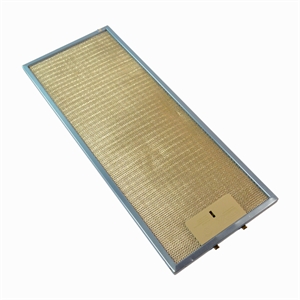Metal filter til emhætte størrelse 19,2 x 47 x 0,8 cm