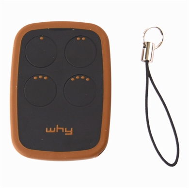 Universal trådløs fjernbetjening med 4 kanaler.