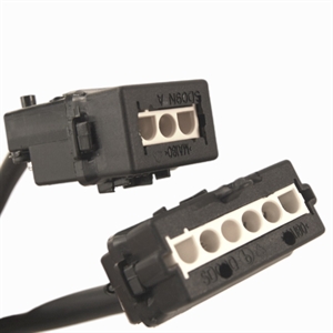 Modul med knapsæt og to lamper til emhætte fra Electrolux, Corbero.