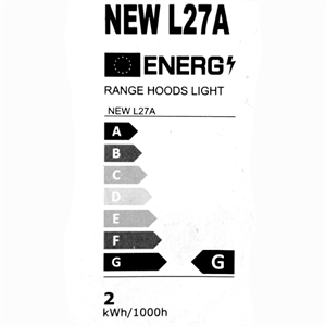 LED lampe til  Eico emhætte - type Firenze 80 N og andre modeller.