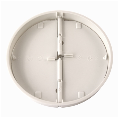 Returspjæld til aftræk fra emhætte. Original Bosch, Siemens reservedel. 