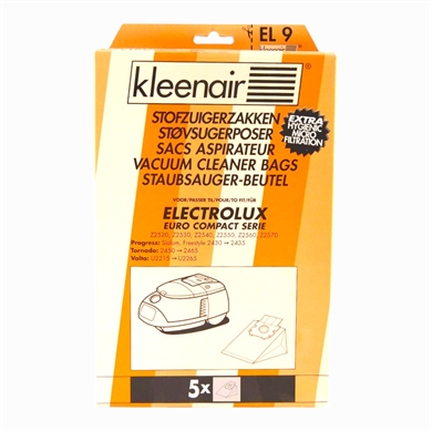 Støvsuger poser Electrolux, Volta, Progress, Tornado.
