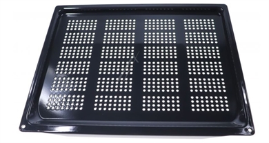 Gorenje bageplade til ovn - Med huller til brød - 45,5 x 36 x 1,8 cm