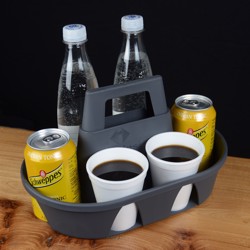 Smart stabelbar flaskebærer - Snupti ølholder og dåseholder